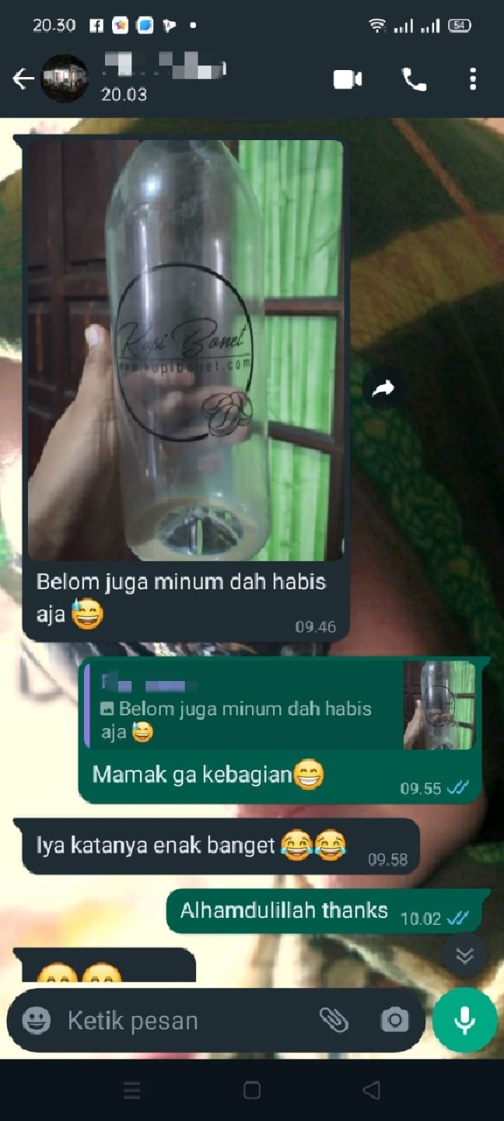 testimoni kopi bonet 8